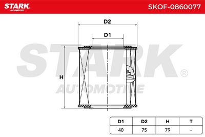 маслен филтър STARK SKOF-0860077