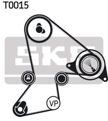 SET CUREA DE DISTRIBUTIE SKF VKMA06214 1