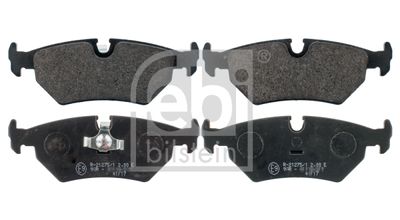 Brake Pad Set, disc brake 116081