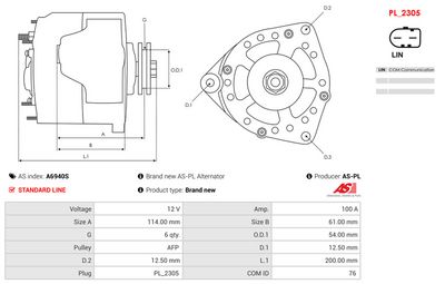 GENERATOR / ALTERNATOR