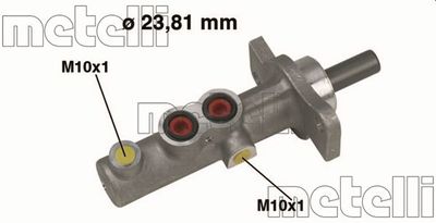 METELLI 05-0449 Главный тормозной цилиндр  для ROVER 45 (Ровер 45)