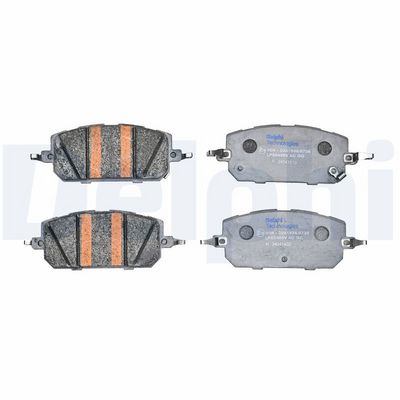 BREMSBELAGSATZ SCHEIBENBREMSE DELPHI LP5045EV 1