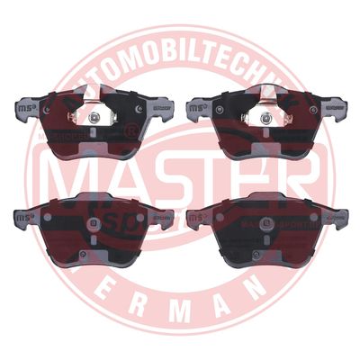 Zestaw klocków hamulcowych, hamulce tarczowe MASTER-SPORT GERMANY 13046072432N-SET-MS