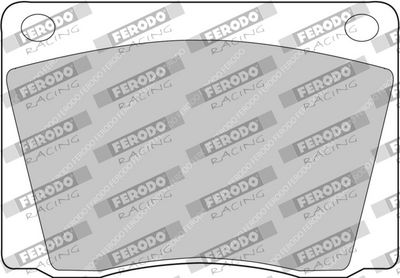 BREMSBELAGSATZ SCHEIBENBREMSE FERODO RACING FCP9R 1