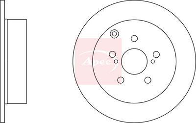 APEC Brake Disc DSK2472