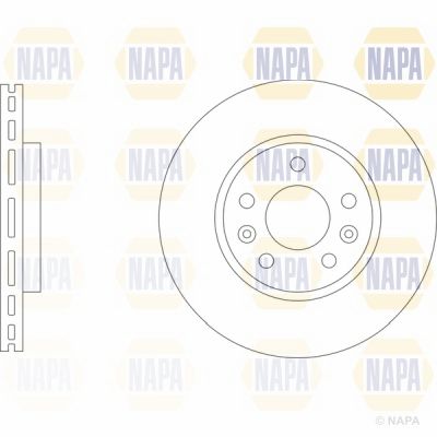 Brake Disc NAPA PBD8718