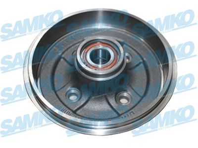 SAMKO S70602C Тормозной барабан  для OPEL AGILA (A) (H00) 1.2 16V (F68)