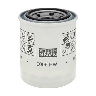 Hydraulisch filter (geschroefd) past: YANMAR B25V, 05, 08-1, VIO10-2A, VIO12-2A, VIO45