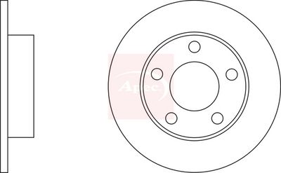 APEC Brake Disc DSK2052