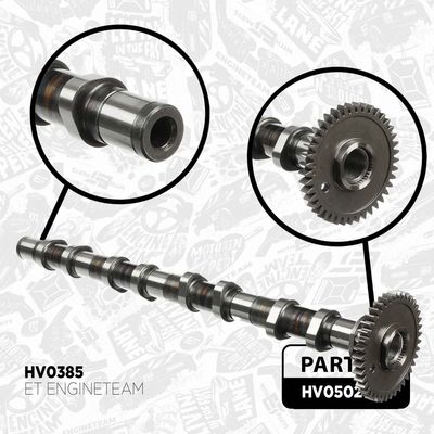 SET AX CU CAME ET ENGINETEAM HV0502VR1 6