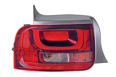 Achterlicht Links (kleur indicator wit, kleur van het glas red, anti-fog licht) past: CITROEN C4 CACTUS 09.14-10.17