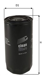 DO1843 CLEAN FILTERS Масляный фильтр