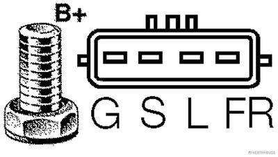 GENERATOR / ALTERNATOR Herth+Buss Jakoparts J5110511 3