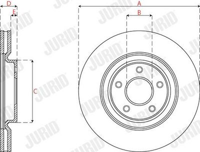 Vorschau Bremsscheibe Ansicht 3