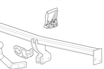 Zestaw zaczepu przyczepy BRINK 430900