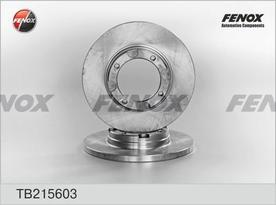 Тормозной диск FENOX TB215603 для MITSUBISHI COLT