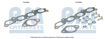 Монтажен комплект, изпускателна тръба BM Catalysts FK70394