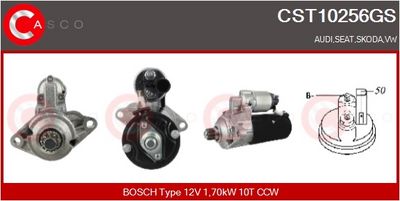 STARTER CASCO CST10256GS