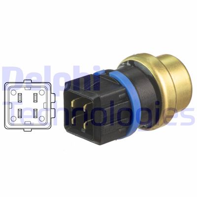 Sensor, insugslufttemperatur DELPHI TS10516