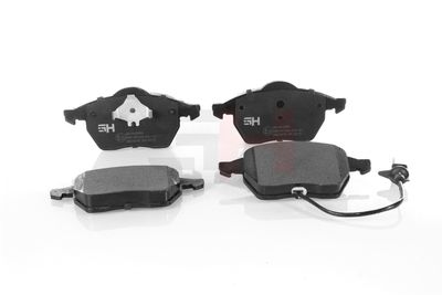 Bremsbelagsatz, Scheibenbremse