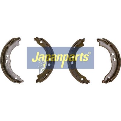 JAPANPARTS Stabdžių trinkelių komplektas