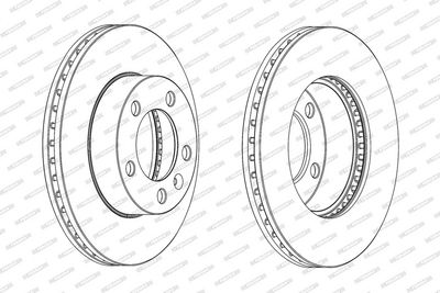 DISC FRANA FERODO DDF1974C1 1