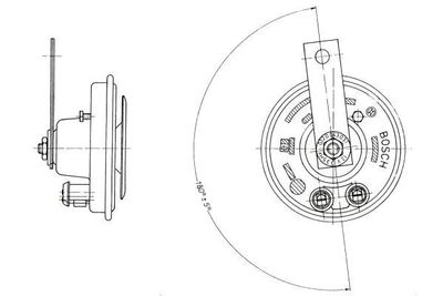 CLAXON BOSCH 0320043031 1