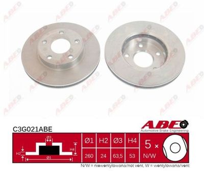 Brake Disc C3G021ABE