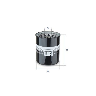 Oliefilter (geschroefd) past: FENDT 2 D FARMER, 200 K FARMER, 200 S FARMER, 200 SA FARMER, 200 V FARMER, 200 VA FARMER, 201 S FARMER, 201 SA FARMER, 203 K FARMER, 203 P FARMER, 203 PA FARMER