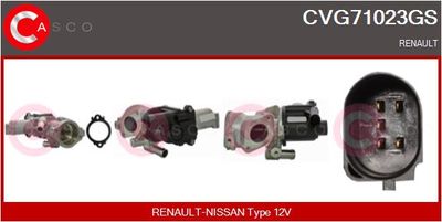 SUPAPA EGR CASCO CVG71023GS