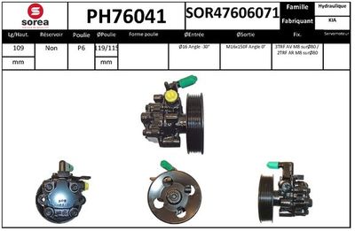 HYDRAULIKPUMPE LENKUNG EAI PH76041