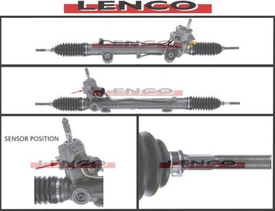 LENCO SGA705L Рулевая рейка  для MERCEDES-BENZ E-CLASS (W210) E 320 4-matic (210.082)