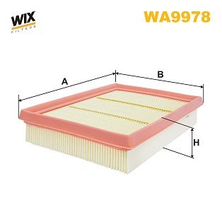 Air Filter WIX FILTERS WA9978