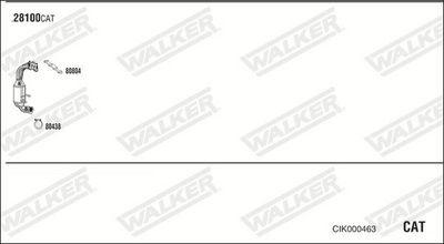 SISTEM DE ESAPAMENT WALKER CIK000463
