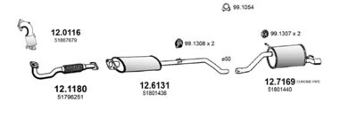 SISTEM DE ESAPAMENT ASSO ART4502