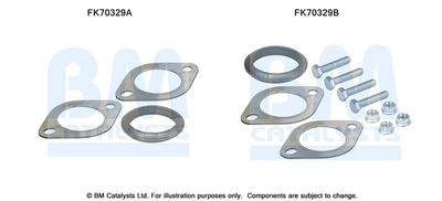 Монтажен комплект, изпускателна тръба BM Catalysts FK70329