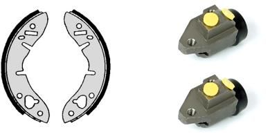 Комплект тормозных колодок BREMBO H 61 005 для AUSTIN MINI