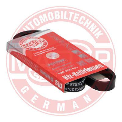 Ozubený klinový remeň MASTER-SPORT GERMANY 4PK830-PCS-MS