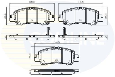 SET PLACUTE FRANA FRANA DISC