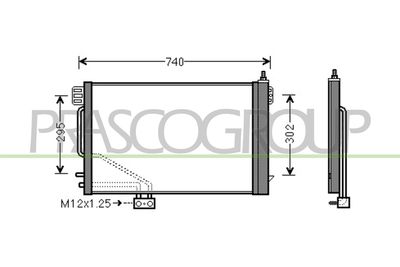 CONDENSATOR CLIMATIZARE PRASCO ME026C001