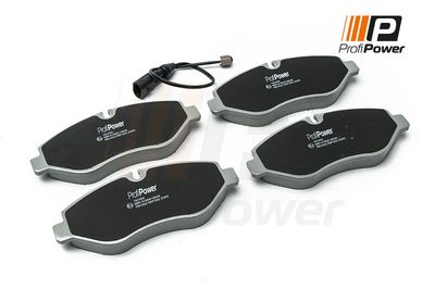stabdžių trinkelių rinkinys, diskinis stabdys 1B1055 ProfiPower