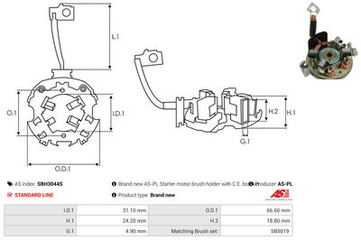 CAPAC SOC CARBURATOR AS-PL SBH3044S 2