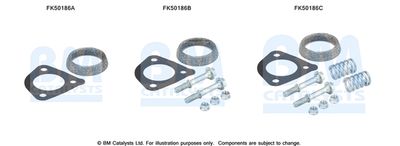 Монтажен комплект, изпускателна тръба BM Catalysts FK50186