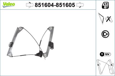 MECANISM ACTIONARE GEAM VALEO 851604