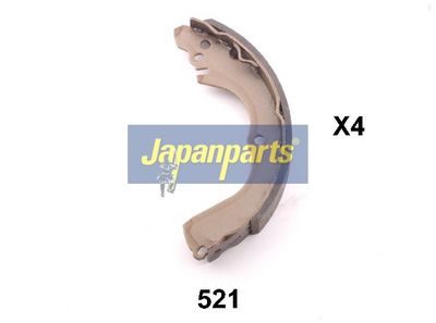 JAPANPARTS Stabdžių trinkelių komplektas