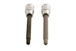 Laser Tools Ribe Profile Bit Set 1/2"D 2pc