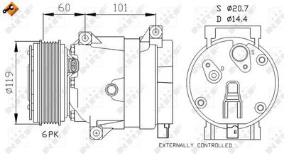 Compressor, air conditioning 32101