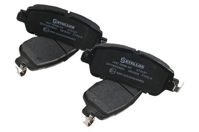комплект спирачно феродо, дискови спирачки STELLOX 1457 000B-SX