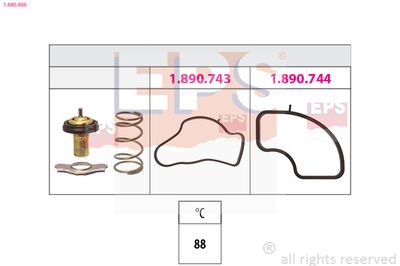 TERMOSTAT LICHID RACIRE EPS 1880986
