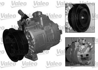 VALEO Compressor, airconditioning VALEO RE-GEN REMANUFACTURED (699767)